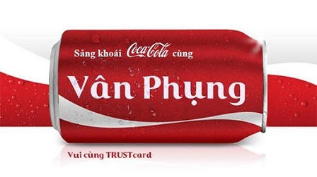 “Chế tên” trên vỏ lon Coca-Cola đang “gây bão“
